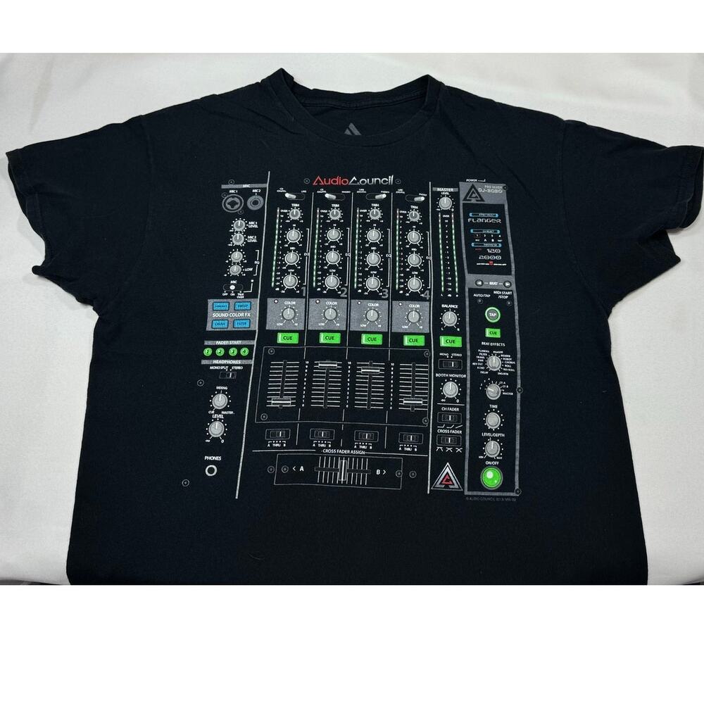 Audio Concil Black Shirt Size Large 2013 MX 02